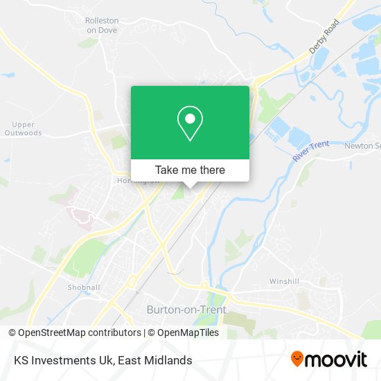 KS Investments Uk map