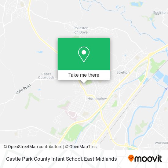 Castle Park County Infant School map