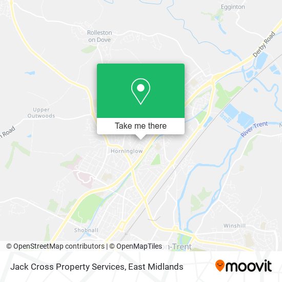 Jack Cross Property Services map