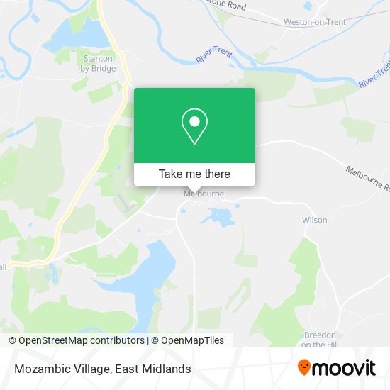 Mozambic Village map