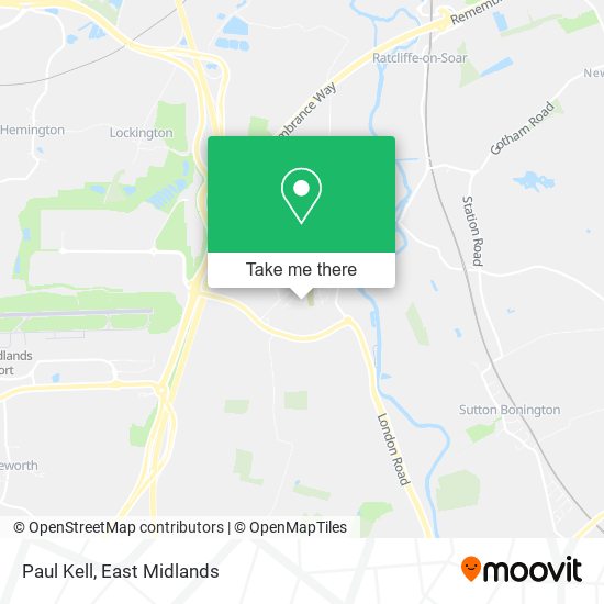 Paul Kell map