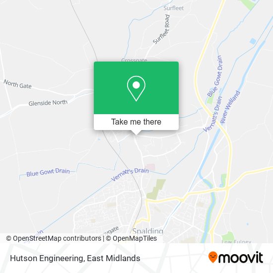 Hutson Engineering map