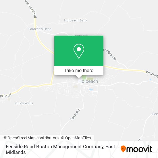 Fenside Road Boston Management Company map