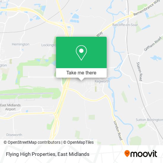 Flying High Properties map