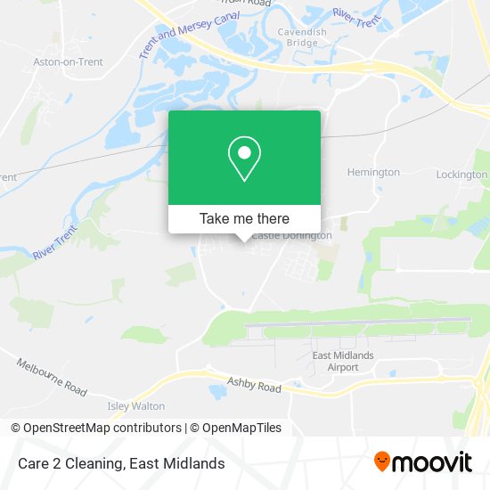 Care 2 Cleaning map