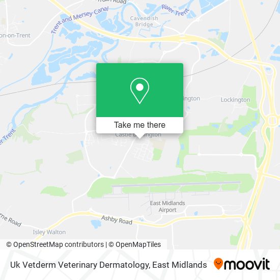 Uk Vetderm Veterinary Dermatology map