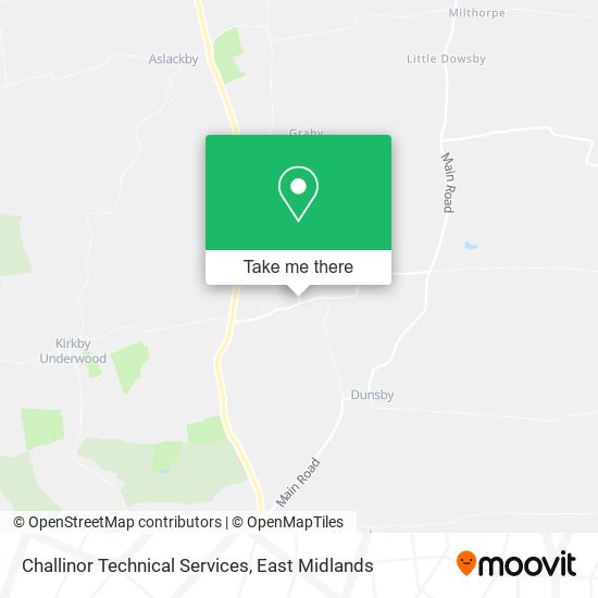Challinor Technical Services map