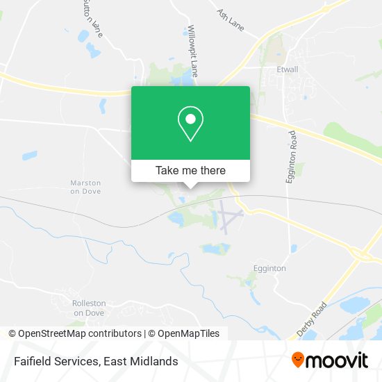 Faifield Services map