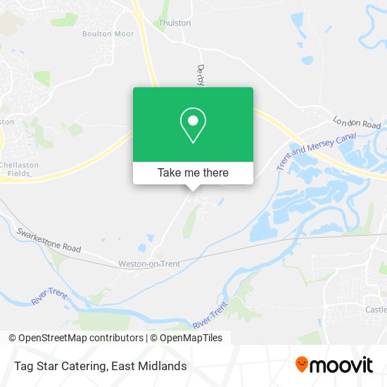 Tag Star Catering map