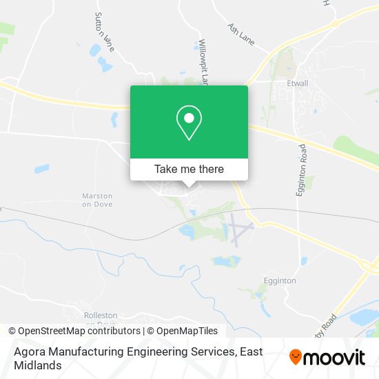 Agora Manufacturing Engineering Services map