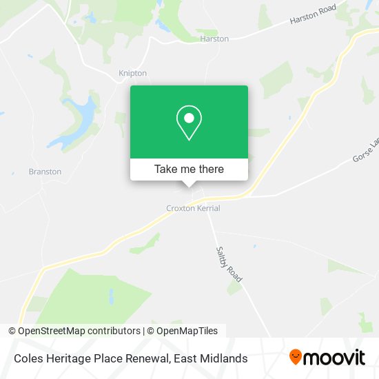 Coles Heritage Place Renewal map