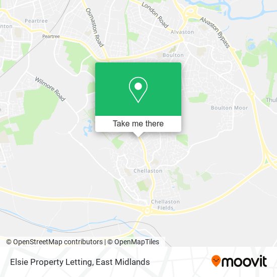 Elsie Property Letting map