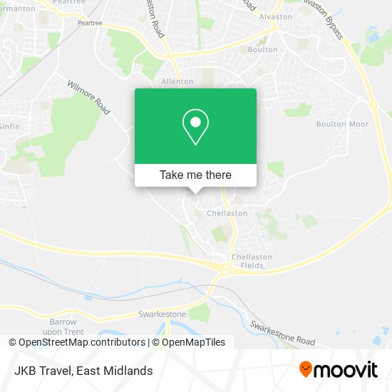 JKB Travel map