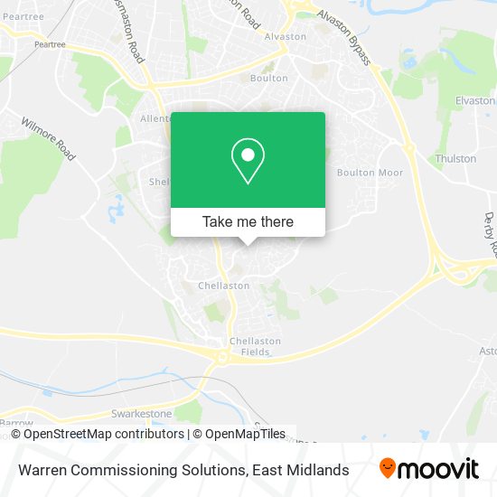 Warren Commissioning Solutions map