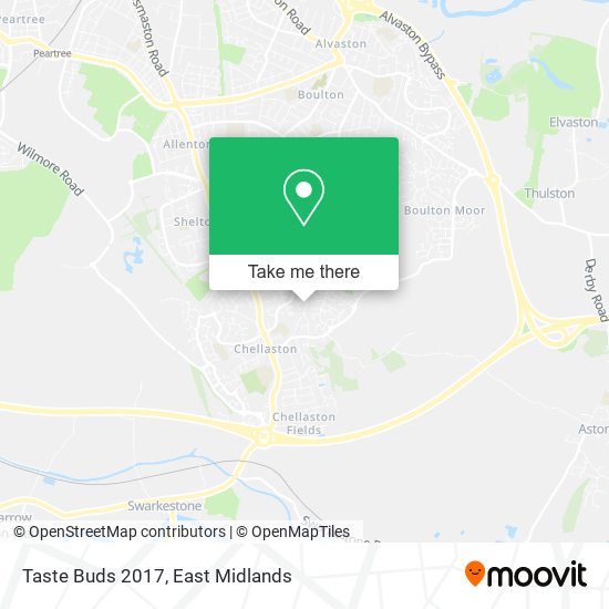 Taste Buds 2017 map