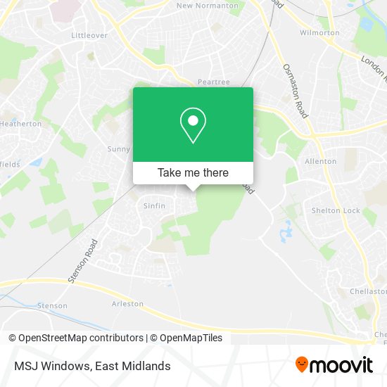 MSJ Windows map