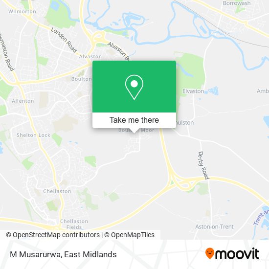 M Musarurwa map