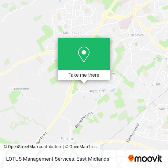 LOTUS Management Services map