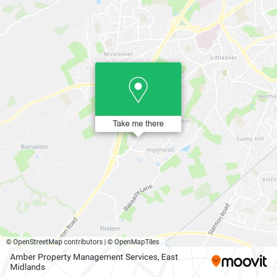 Amber Property Management Services map