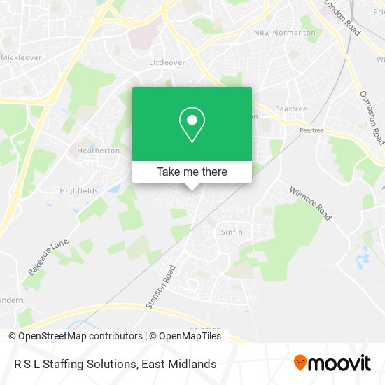 R S L Staffing Solutions map