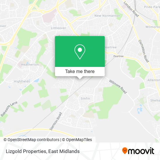 Lizgold Properties map