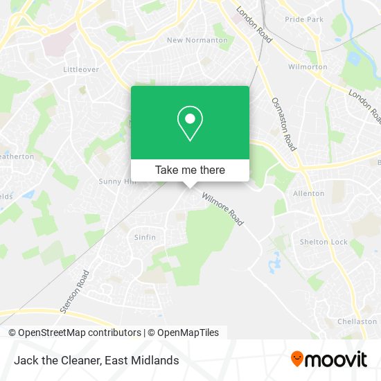 Jack the Cleaner map
