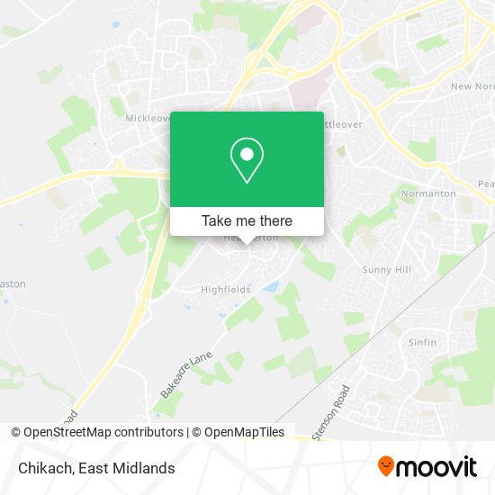 Chikach map