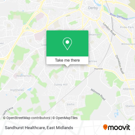 Sandhurst Healthcare map