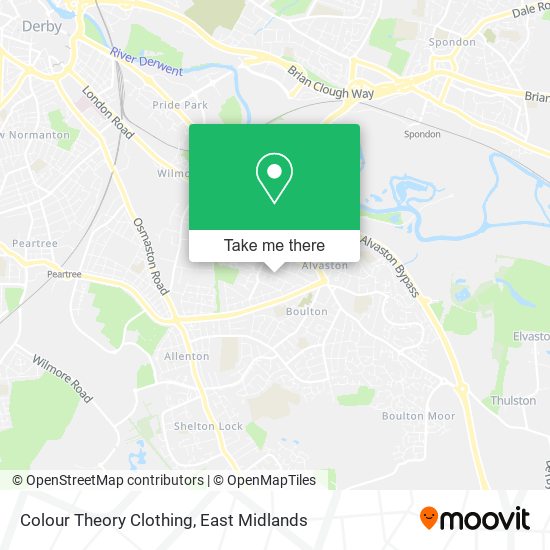 Colour Theory Clothing map