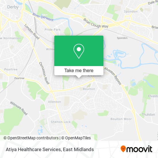 Atiya Healthcare Services map
