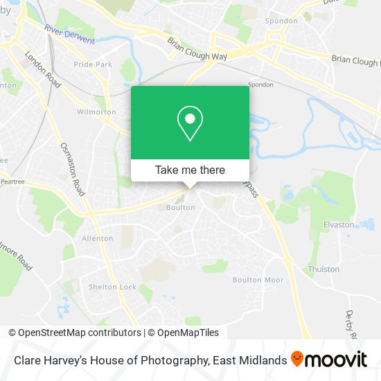 Clare Harvey's House of Photography map