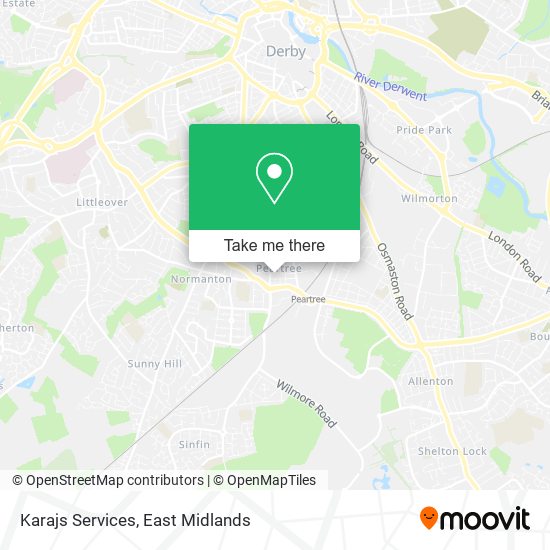Karajs Services map
