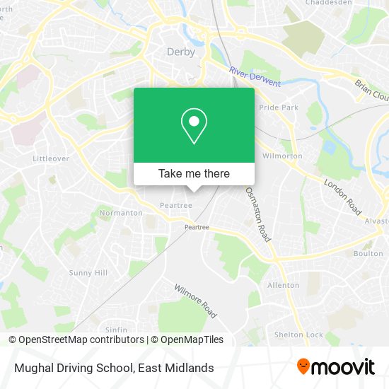 Mughal Driving School map