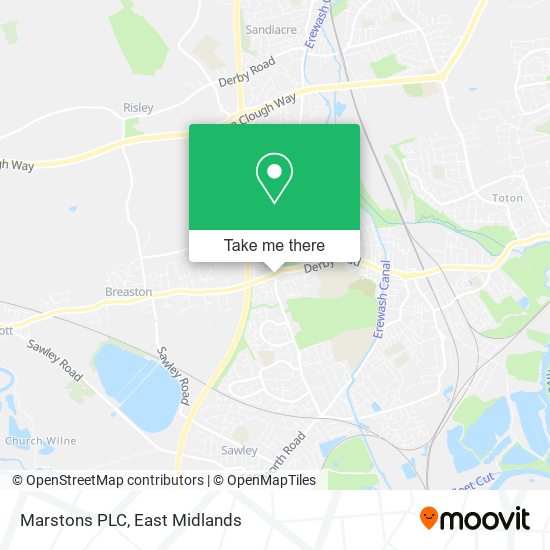 Marstons PLC map