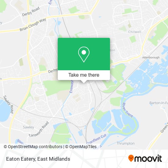 Eaton Eatery map