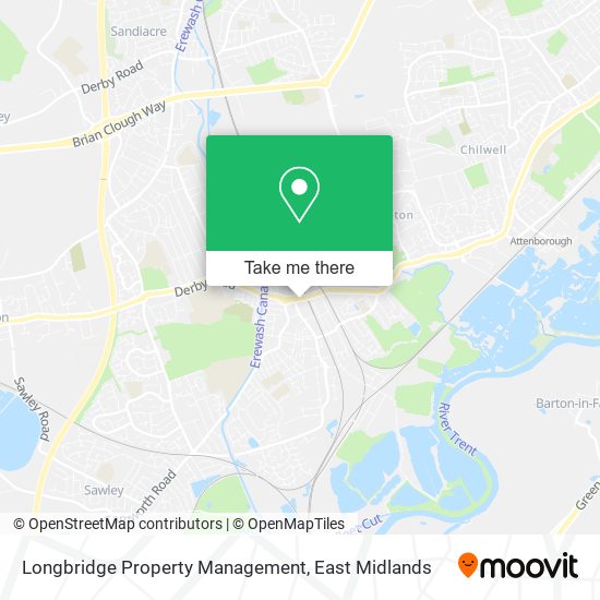 Longbridge Property Management map