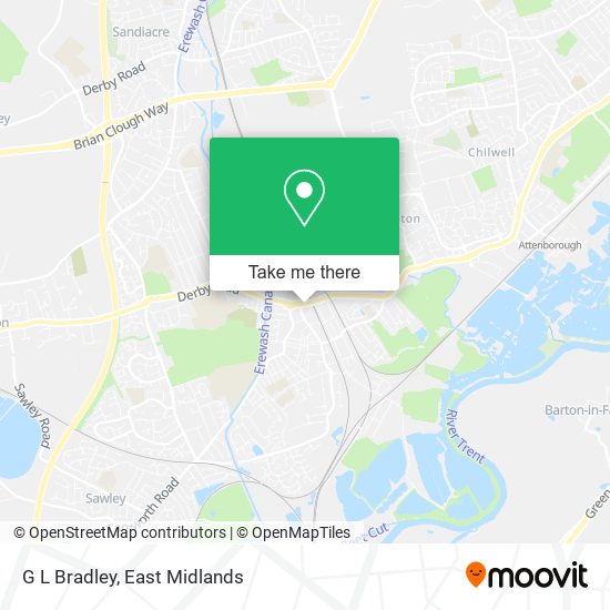 G L Bradley map