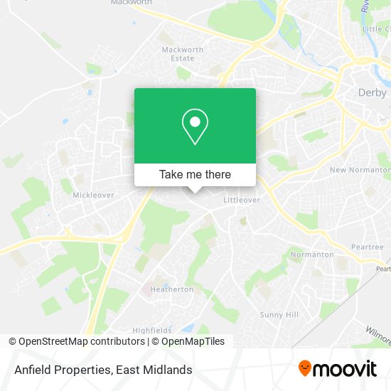 Anfield Properties map