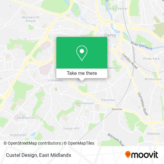 Custel Design map