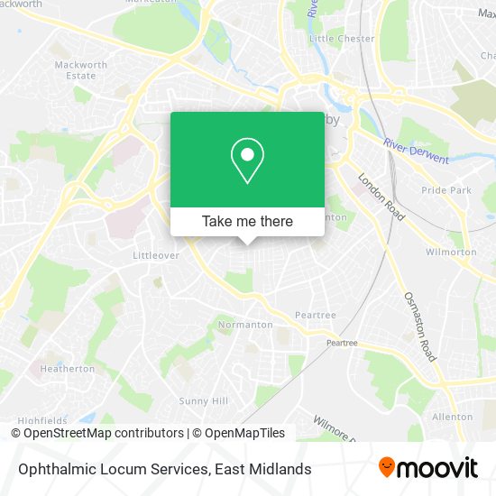 Ophthalmic Locum Services map