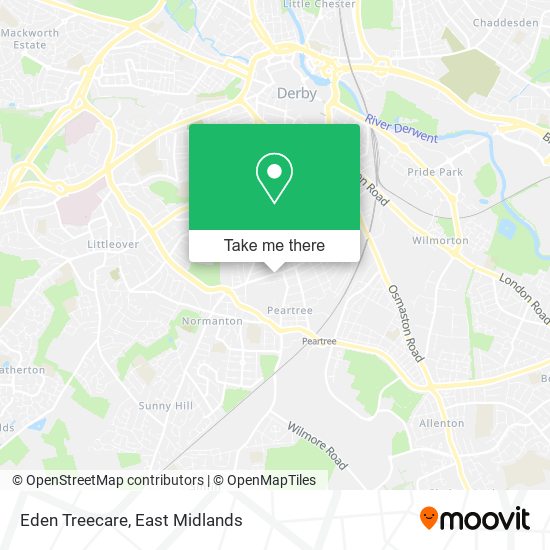 Eden Treecare map