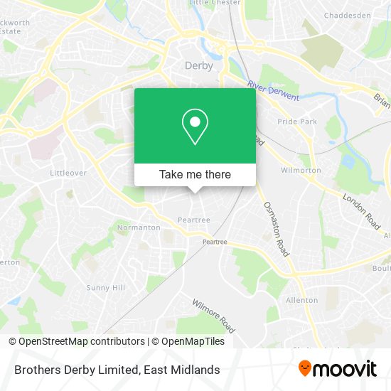 Brothers Derby Limited map