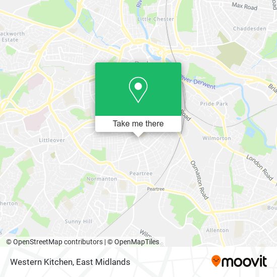 Western Kitchen map