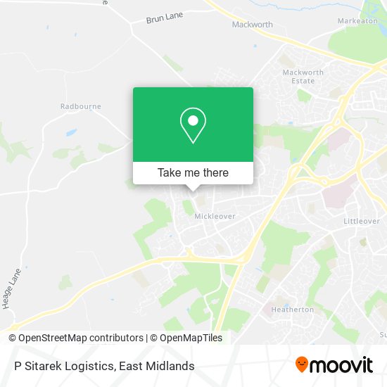 P Sitarek Logistics map