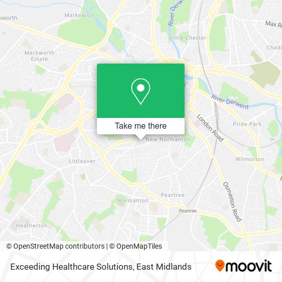 Exceeding Healthcare Solutions map