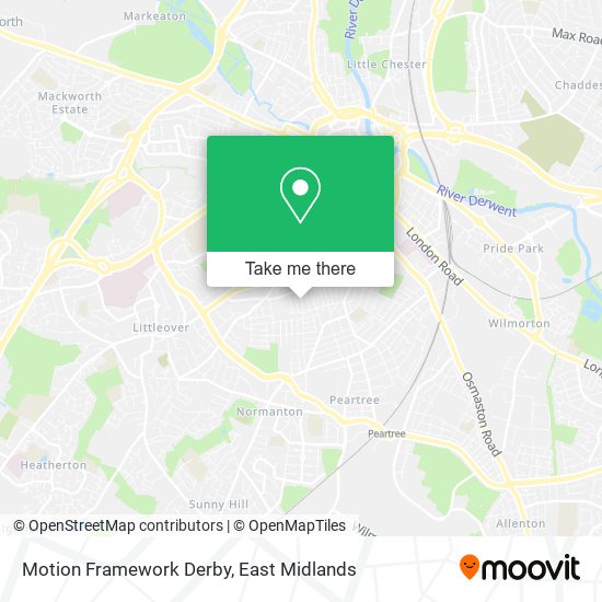 Motion Framework Derby map