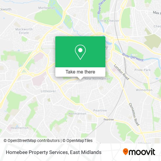 Homebee Property Services map