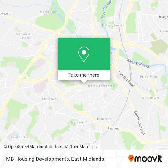 MB Housing Developments map
