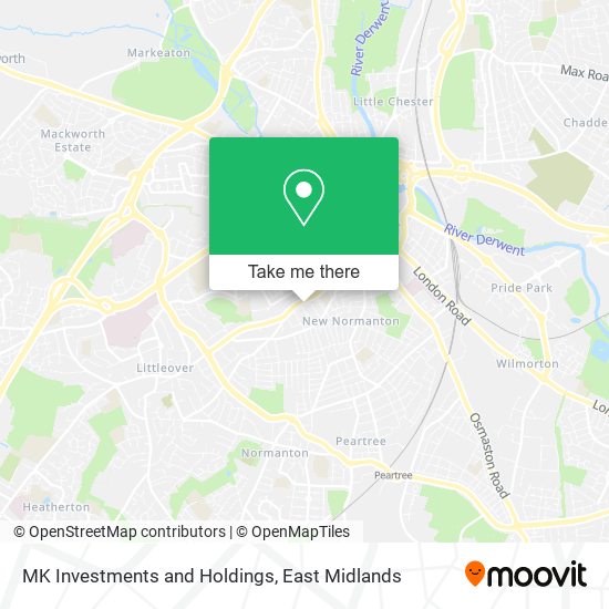 MK Investments and Holdings map