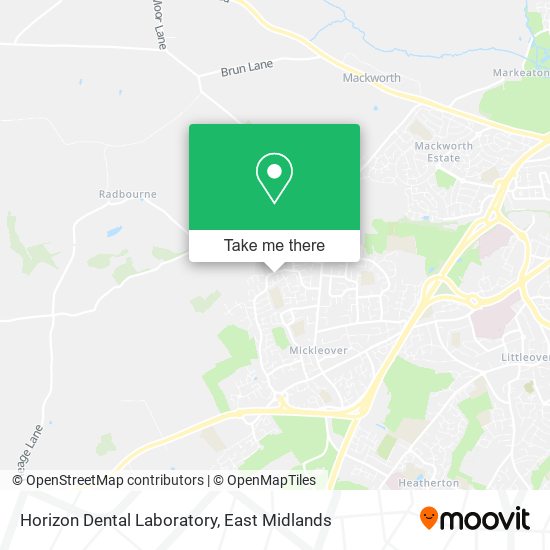 Horizon Dental Laboratory map